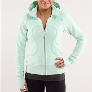 Lululemon scuba jacket mint green